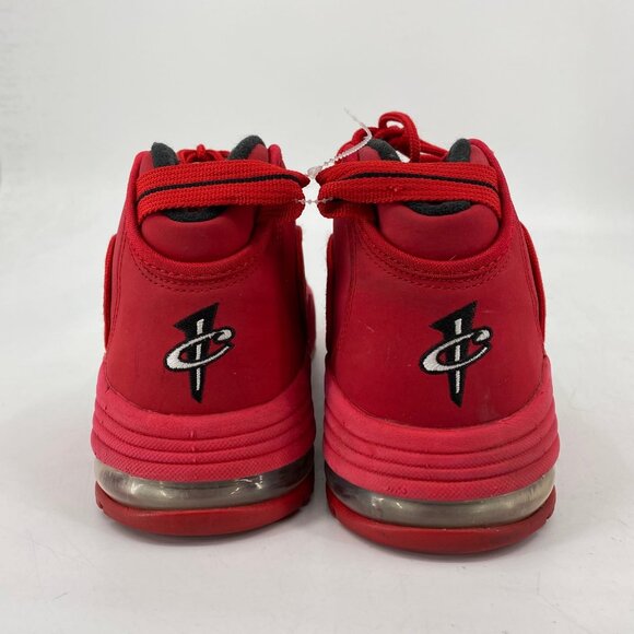 Nike Red/White Leather Sneakers | Athletic Style Size 11 main image 4